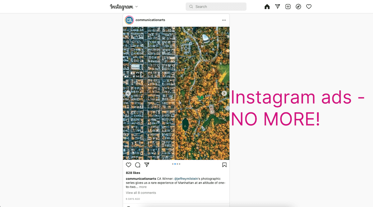 How to block Instagram ads – BlockZilla